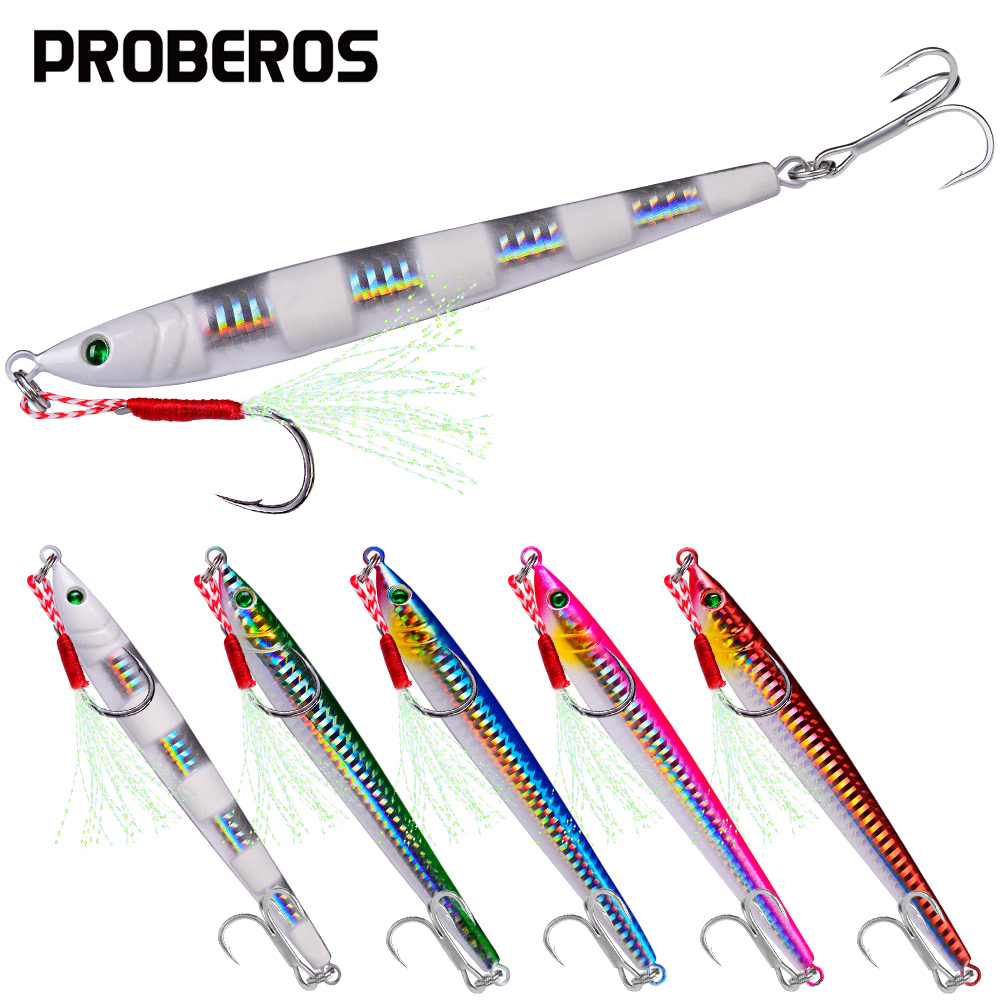 Fishing Lure Swimbait - プロベロス 海釣り用具 メタルジグ ルアー 1個入り 7g