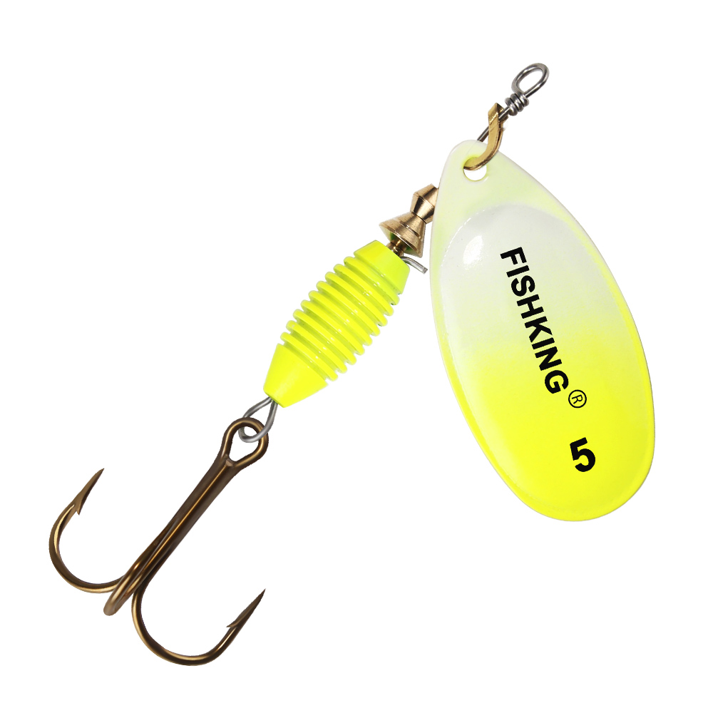 Fishing Lure Swimbait - メタルルアー4グラム4.8グラム7グラム10グラム14グラムスピナー餌高品質ハード餌スピナーズ17gトレブルフック釣具パイク