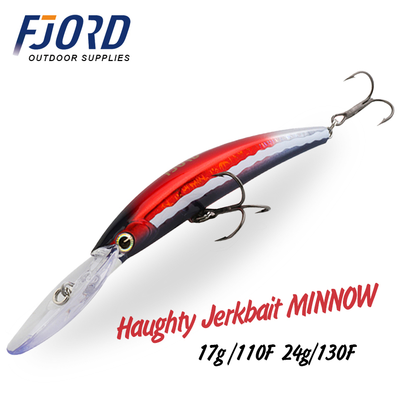 Fishing Lure Jerkbait - フィヨルドフローティング釣りルアー 110 ミリメートル 17 グラム 130
