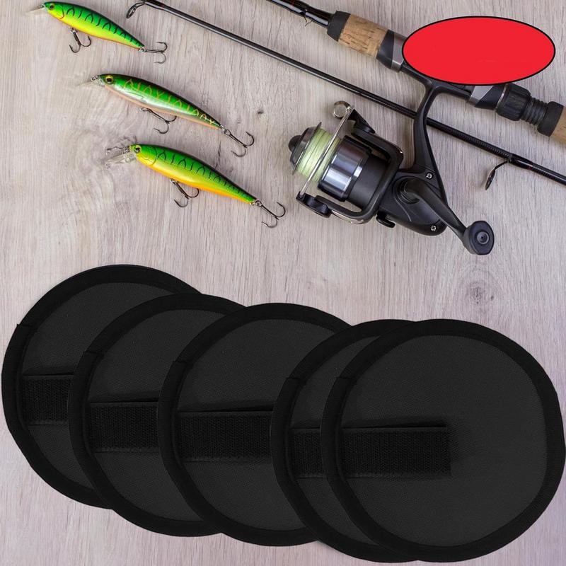 Fishing Lure Box - 4 個釣りフックカバーアップグレードされたオックスフォード布ルアー餌カバープロフェッショナル屋外釣りアクセサリー釣り愛好家のため