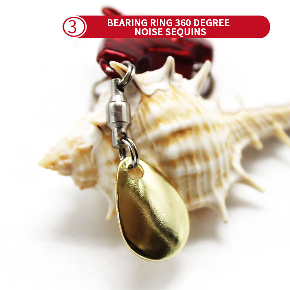 ToplineTackle テールスピナー釣りルアー 5 グ - Fishing Lure Spinnerbait のレビューと価格