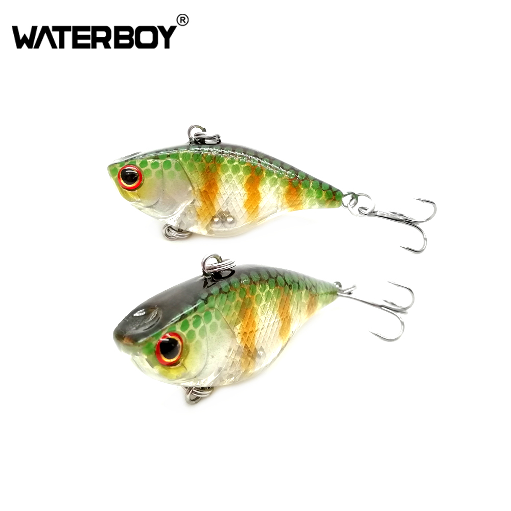 Waterboy 1個4センチメートル4.6グラムミニvib - Fishing Lure Jerkbait のレビューと価格