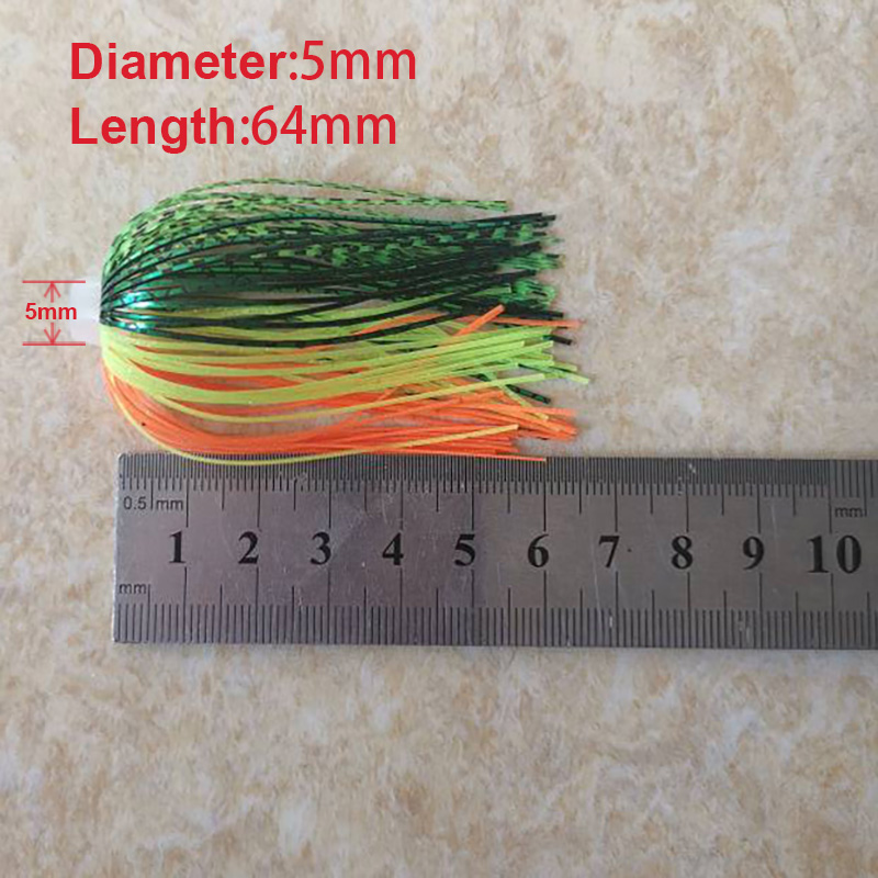 5 ピース/ロット 88 ストランド 64 ミリメートルシリ - Fishing Lure Buzzbait のレビューと価格