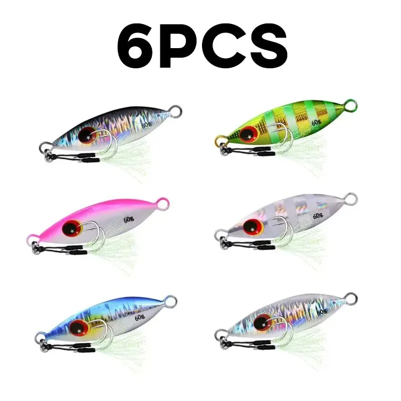 Inchiku メタルジグスプーンルアー 6 個 10-60 - Fishing Lure Buzzbait のレビューと価格