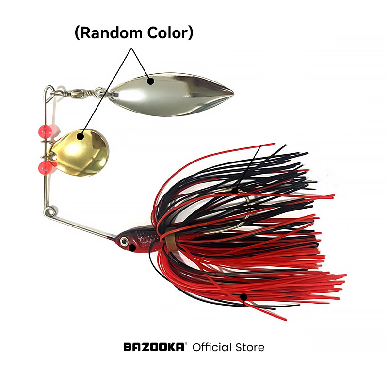 バズーカ 15 グラム 18 グラムスピナーベイト釣りルアー - Fishing Lure Spinnerbait のレビューと価格