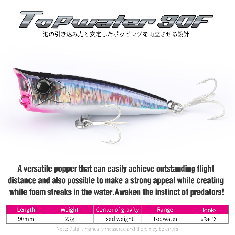 ツリノヤ-釣り用の高強度人工餌,ミーポッパーフィッシングに最 - Fishing Lure Popper のレビューと価格