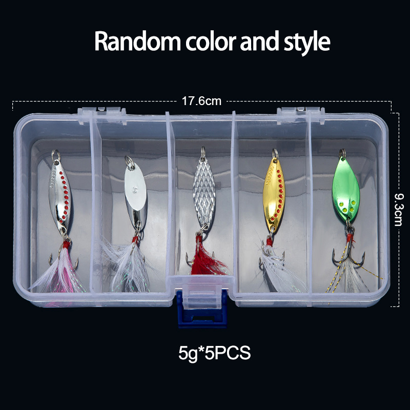 金属スプーンスピナー釣りルアー 5 グラム 7 グラム 10 - Fishing Lure Spinnerbait のレビューと価格