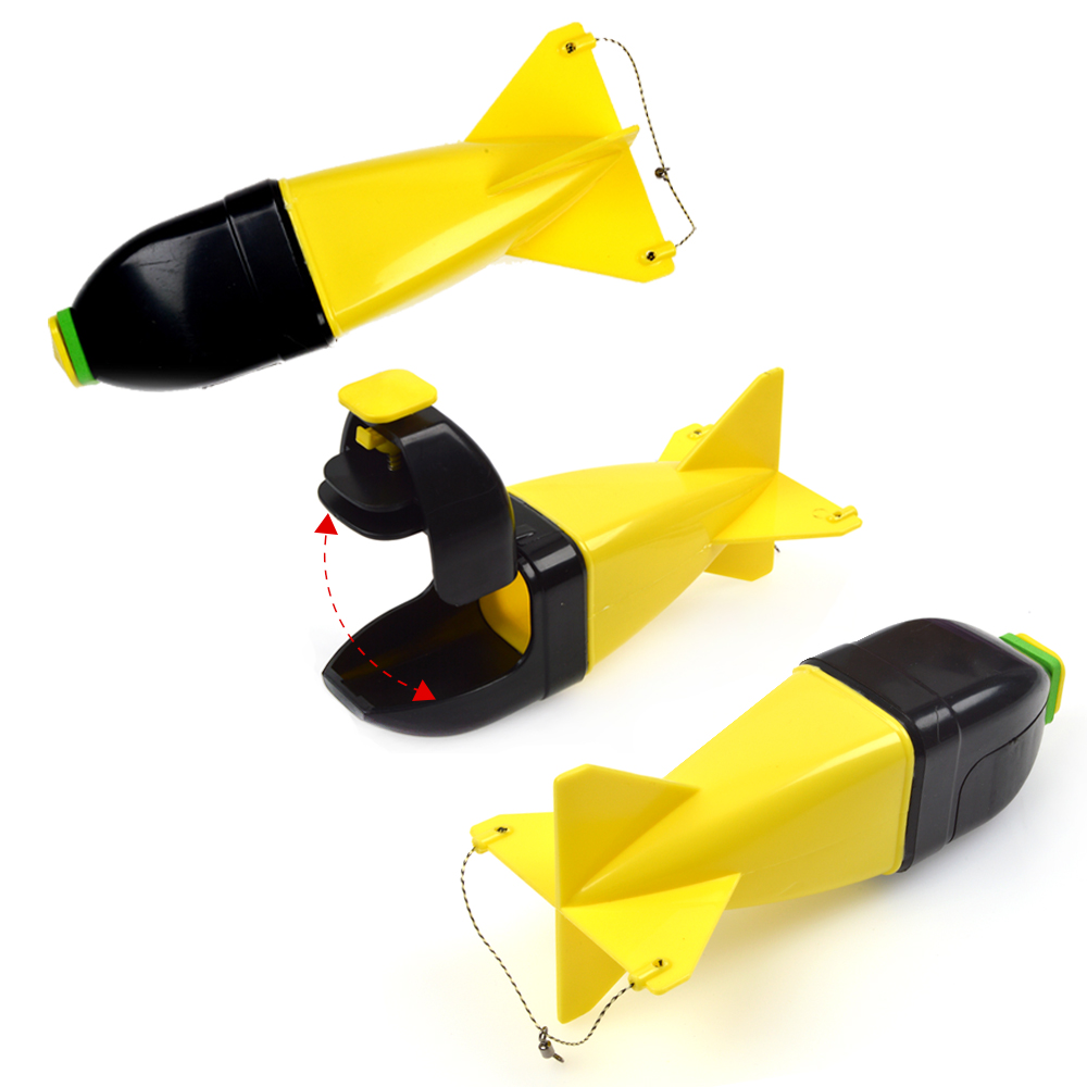 TOLU 釣りロケットフィーダー大小スポッド爆弾フロートルア - Fishing Lure Topwater のレビューと価格