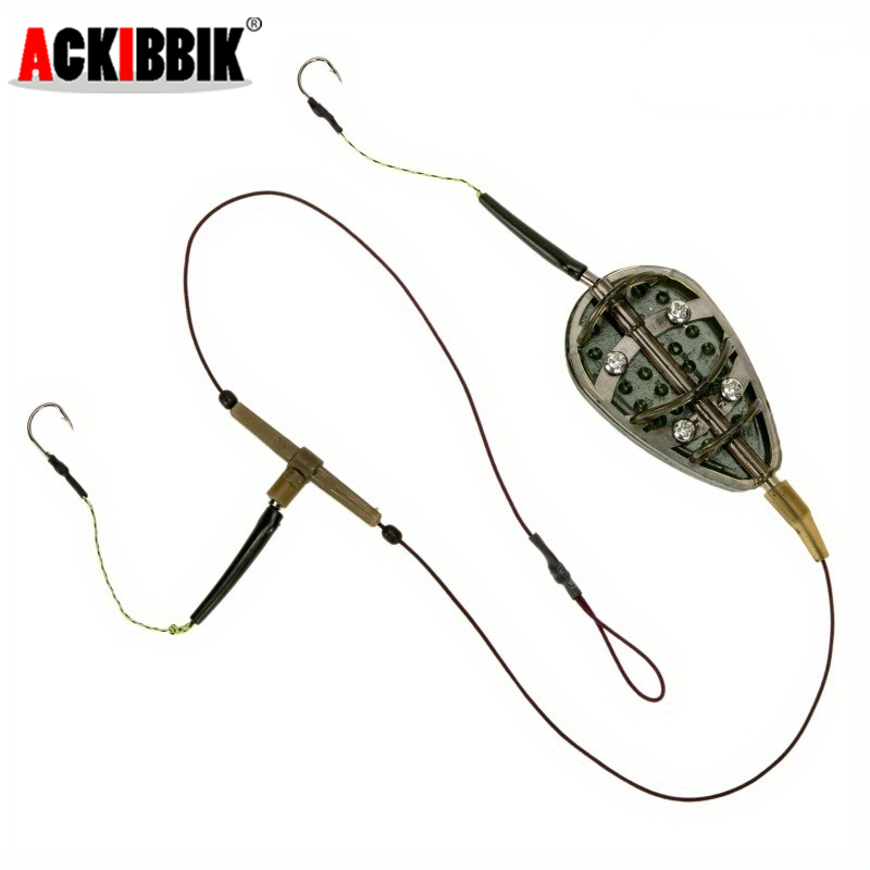 1pc 鯉釣りフィーダーキットフィーダーフック鯉釣り餌ケージ - Fishing Lure Kit のレビューと価格