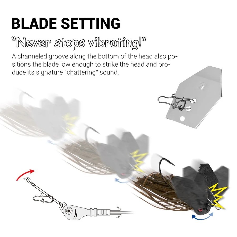 ノビー チャターベイト ブレードジグ 10.5-35g バイ - Fishing Lure Blade Bait のレビューと価格