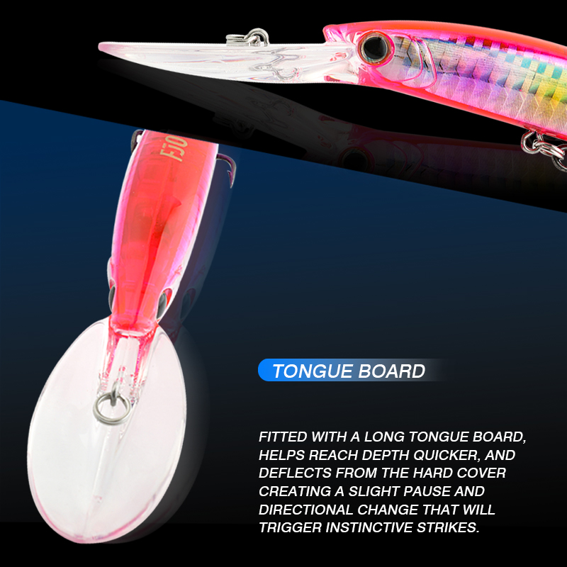 フィヨルドフローティング釣りルアー 110 ミリメートル 1 - Fishing Lure Jerkbait のレビューと価格