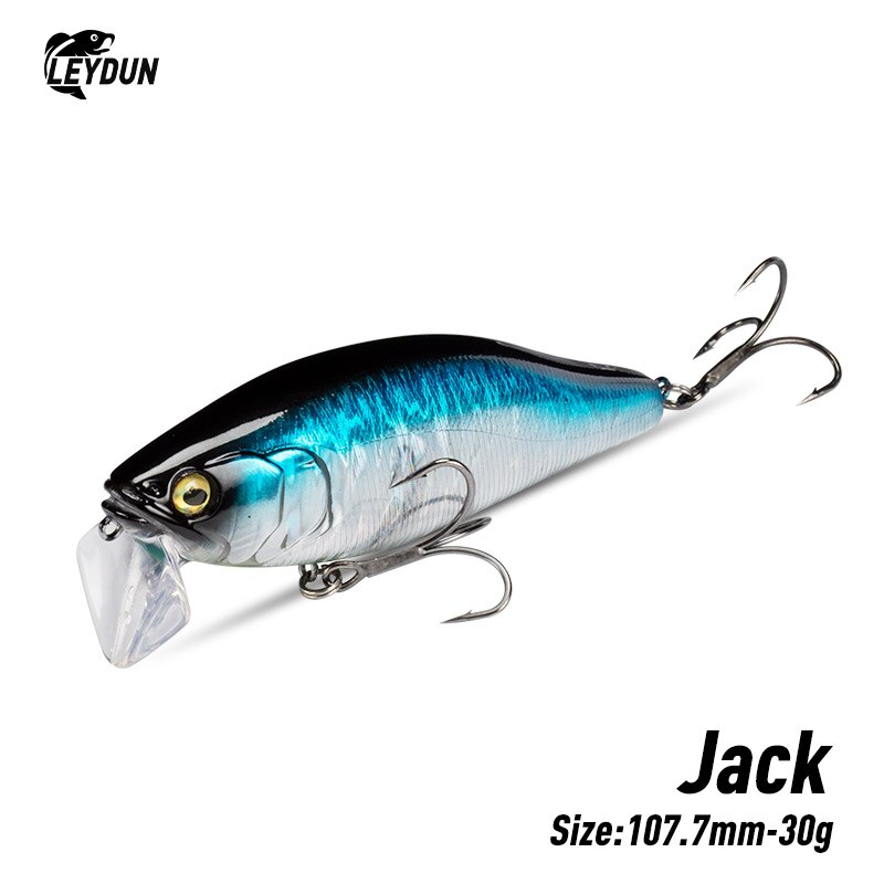 I-JACK ミノー釣りルアー 107.7 ミリメートル 3 - Fishing Lure Spinnerbait のレビューと価格