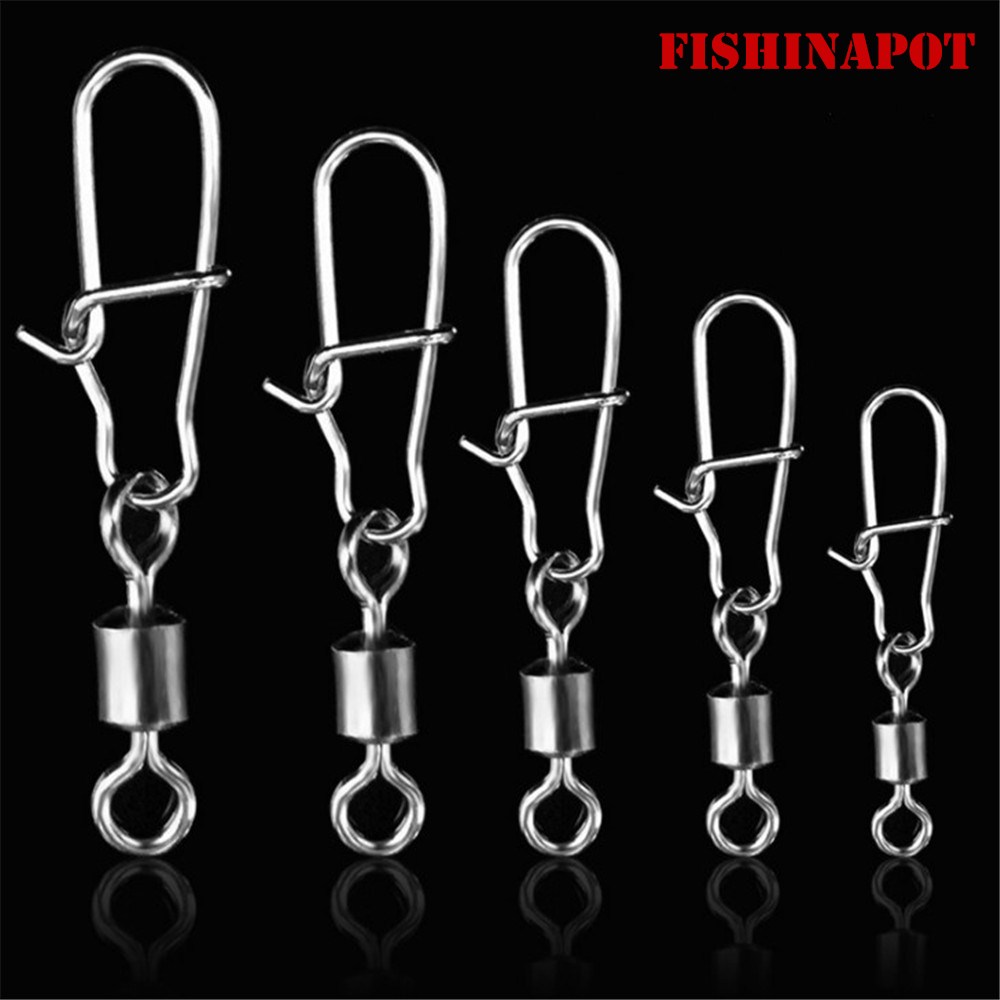 フィシナポット 30個/ロット2 # -10 #   ステン - Fishing Lure Spinnerbait のレビューと価格