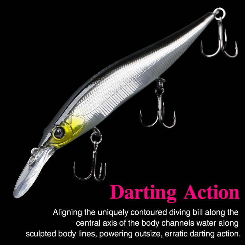 TSURINOYA サスペンドミノー AURORA 98SP - Fishing Lure Spinnerbait のレビューと価格