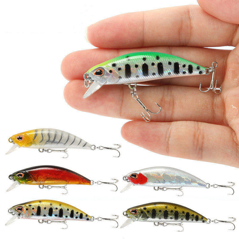 ミニシンキングミノーワブラー釣りルアー 5.5 センチメート - Fishing Lure Jerkbait のレビューと価格