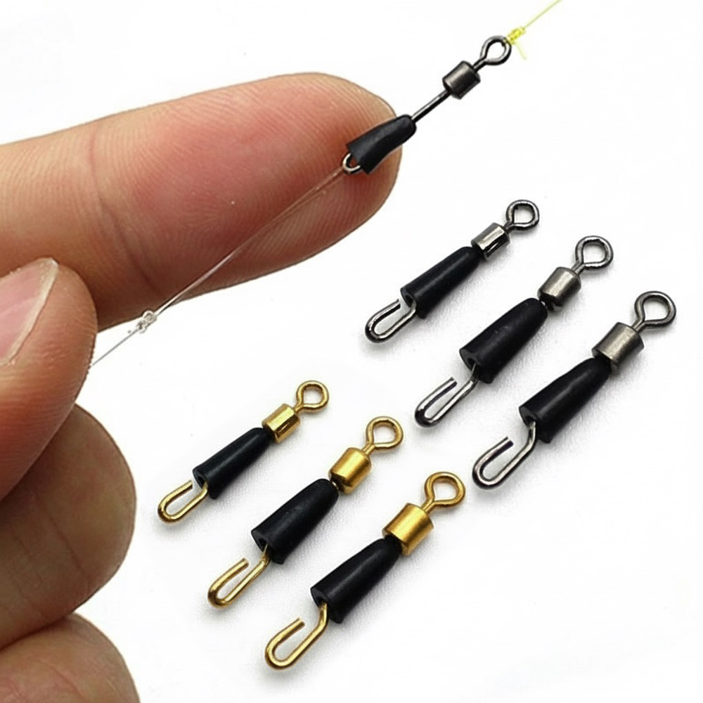 20/100 個釣りベアリングスイベルベアリングスイベルソリ - Fishing Lure Box のレビューと価格