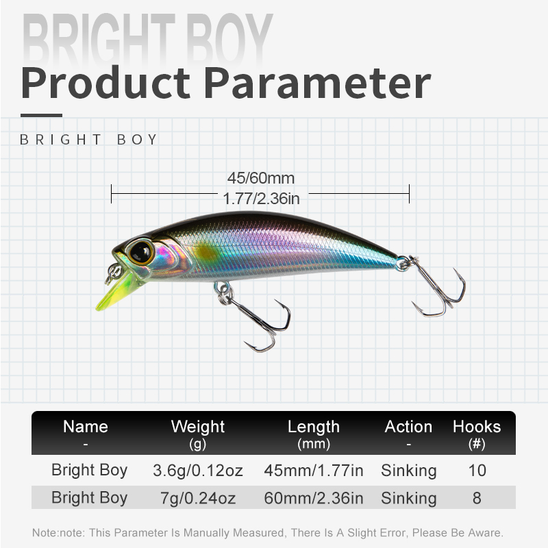キングダムシンキングミノー釣りルアー 45mm 60mm 遠 - Fishing Lure Crankbait のレビューと価格