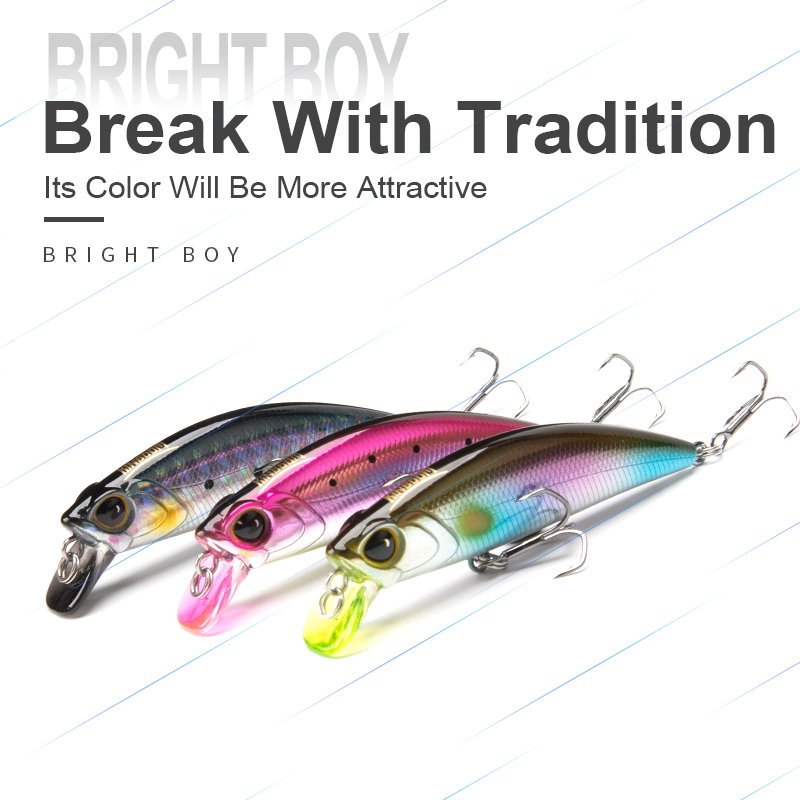 キングダムシンキングミノー釣りルアー 45mm 60mm 遠 - Fishing Lure Crankbait のレビューと価格