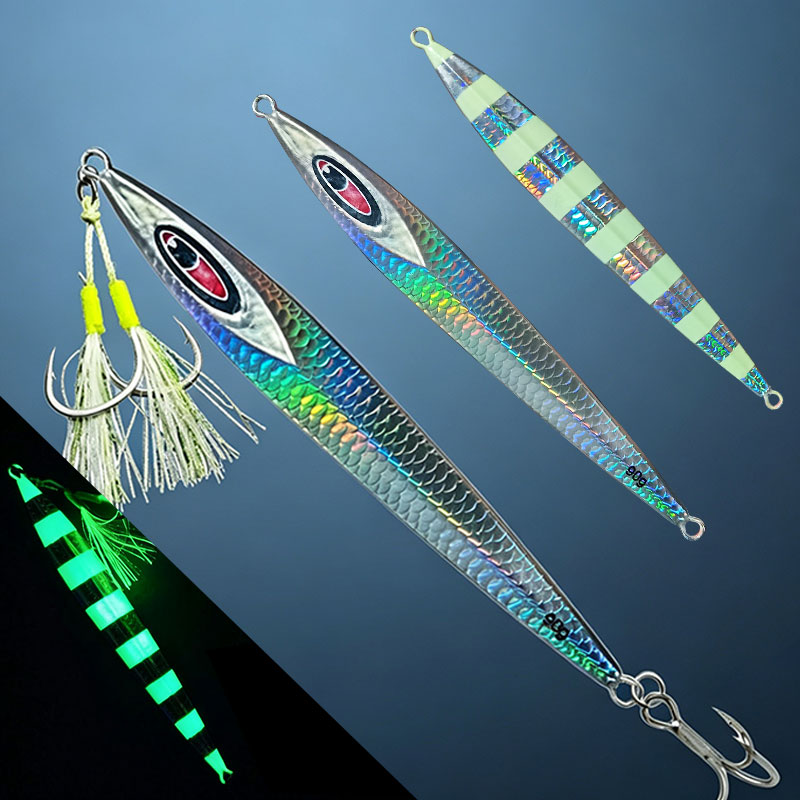 ロングブレードペスカファストジグバーチカルスピードシンキング - Fishing Lure Blade Bait のレビューと価格