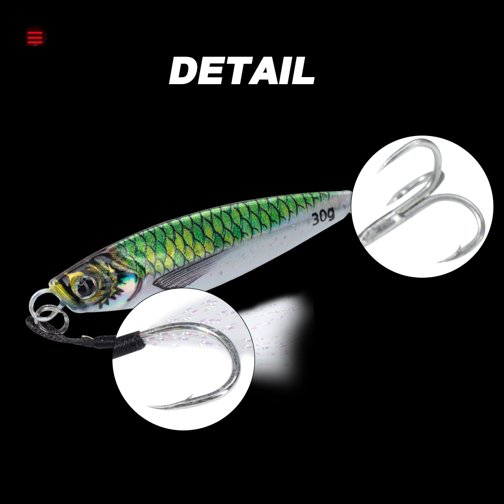 Hunthouse メタルジグ釣りルアーシンキングスロージギ - Fishing Lure Spinnerbait のレビューと価格