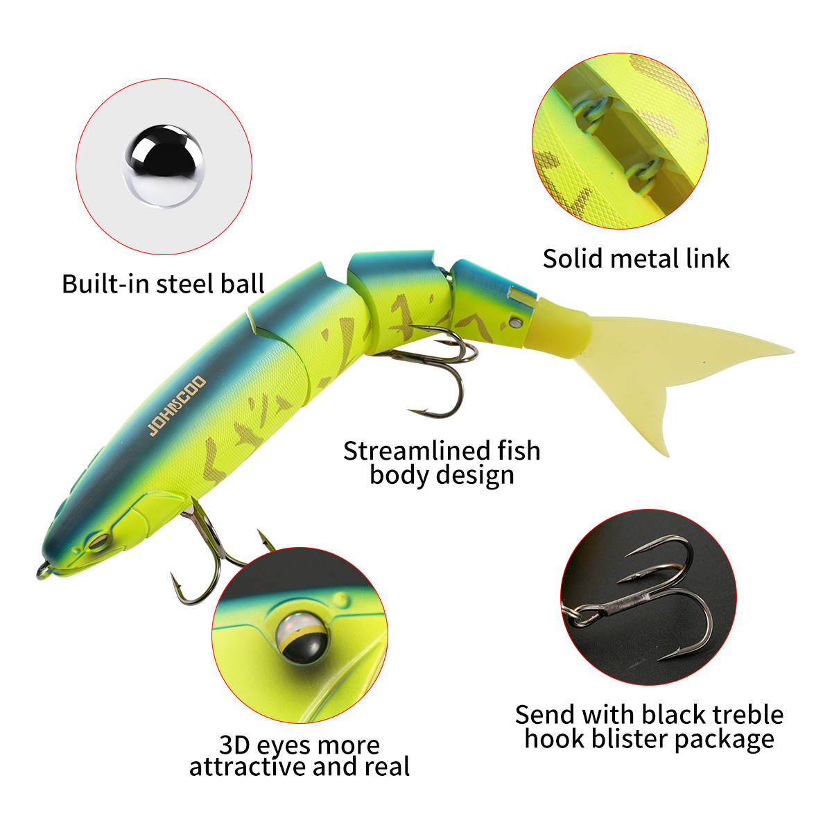 ジョンコー ジョイントフィッシングルアー 25cm 105g - Fishing Lure Popper のレビューと価格
