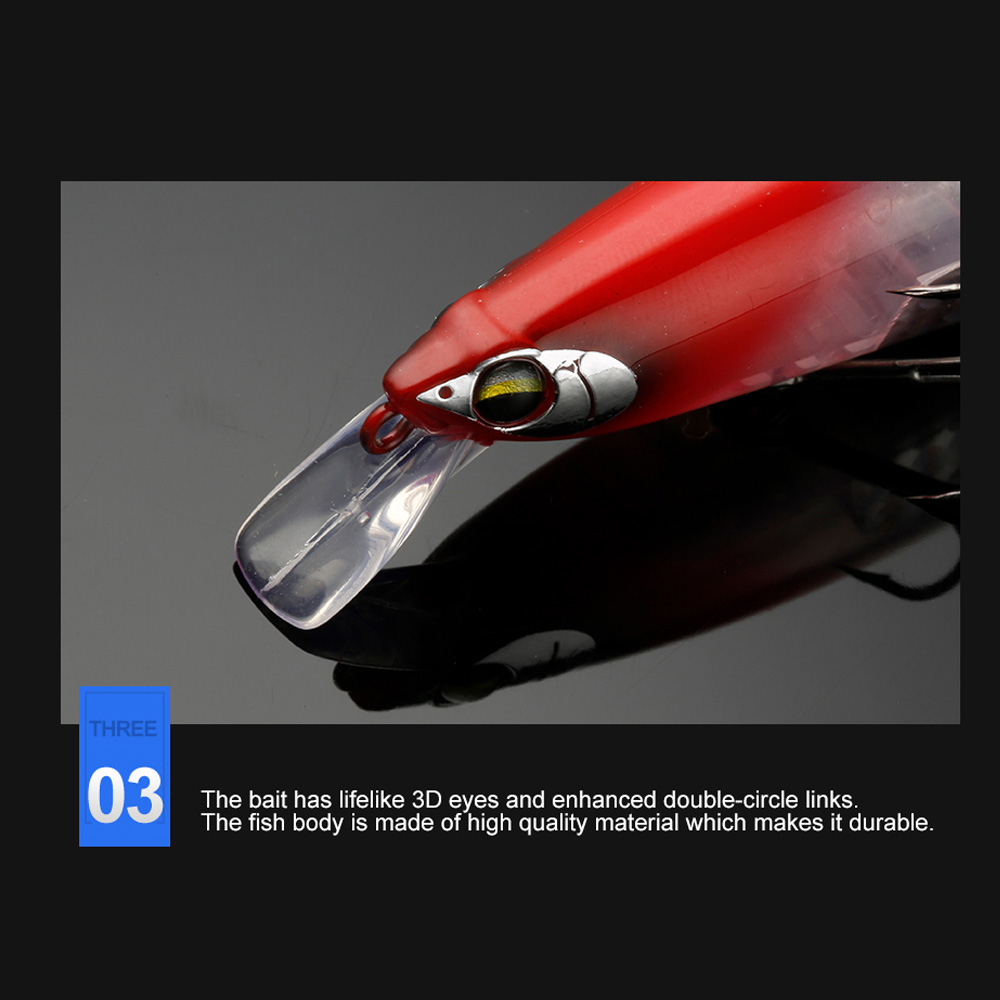 Jhoncoo-釣り用のフローティングベイト,魚を捕まえるた - Fishing Lure Blade Bait のレビューと価格