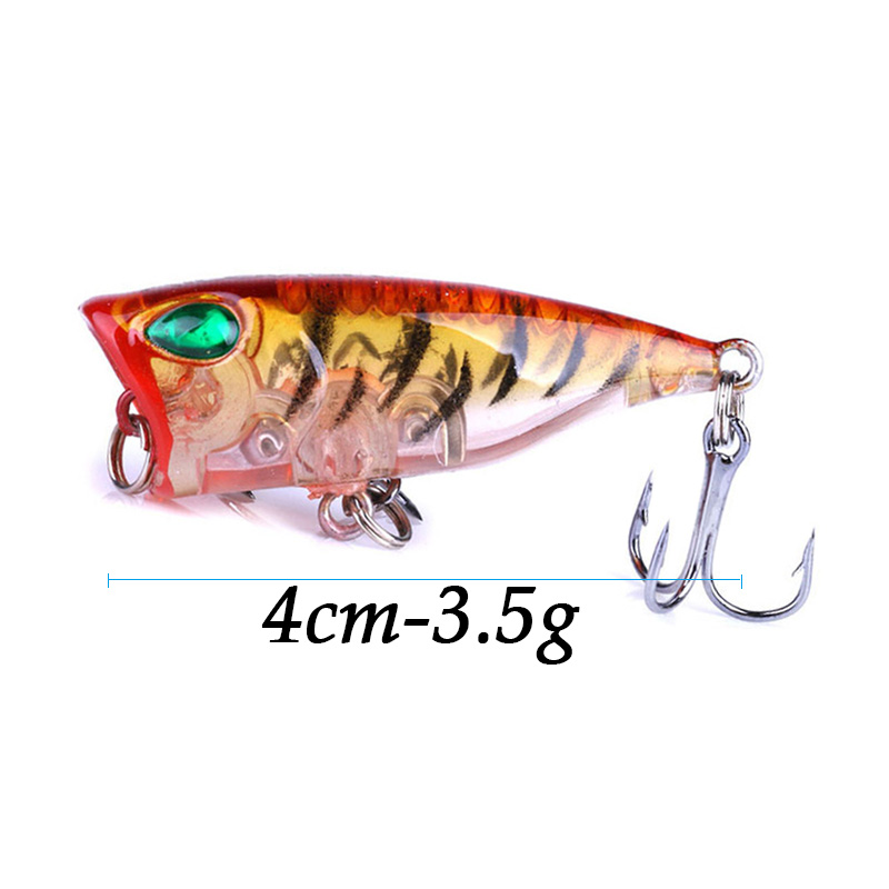 YUCONG 1PC ミニポッパー釣りルアー 4 センチメー - Fishing Lure Popper のレビューと価格
