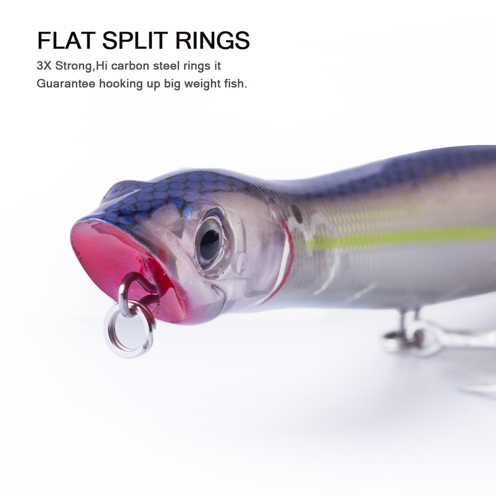 120mm/18g トップウォーターペンシルポッパー フロー - Fishing Lure Popper のレビューと価格
