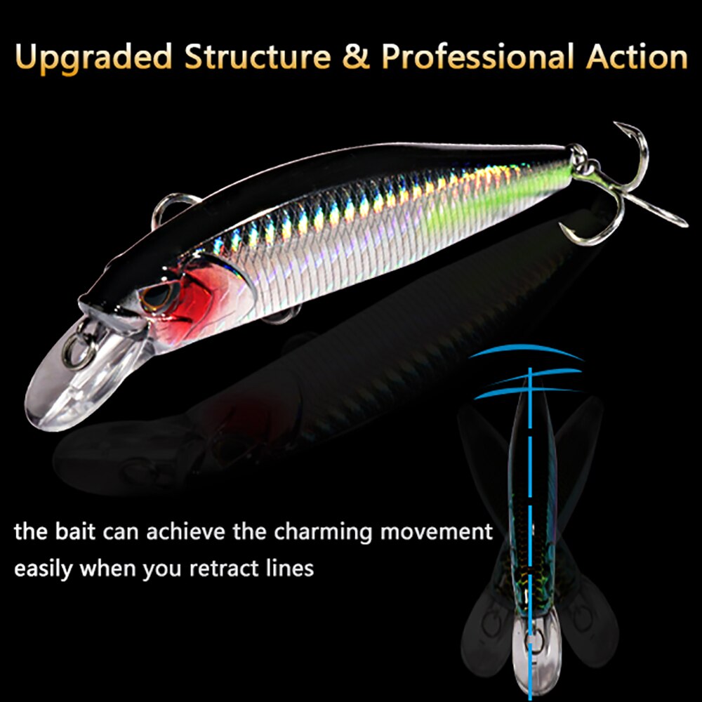 シンキングミノー 19 グラムフローティングジャークベイト  - Fishing Lure Jerkbait のレビューと価格