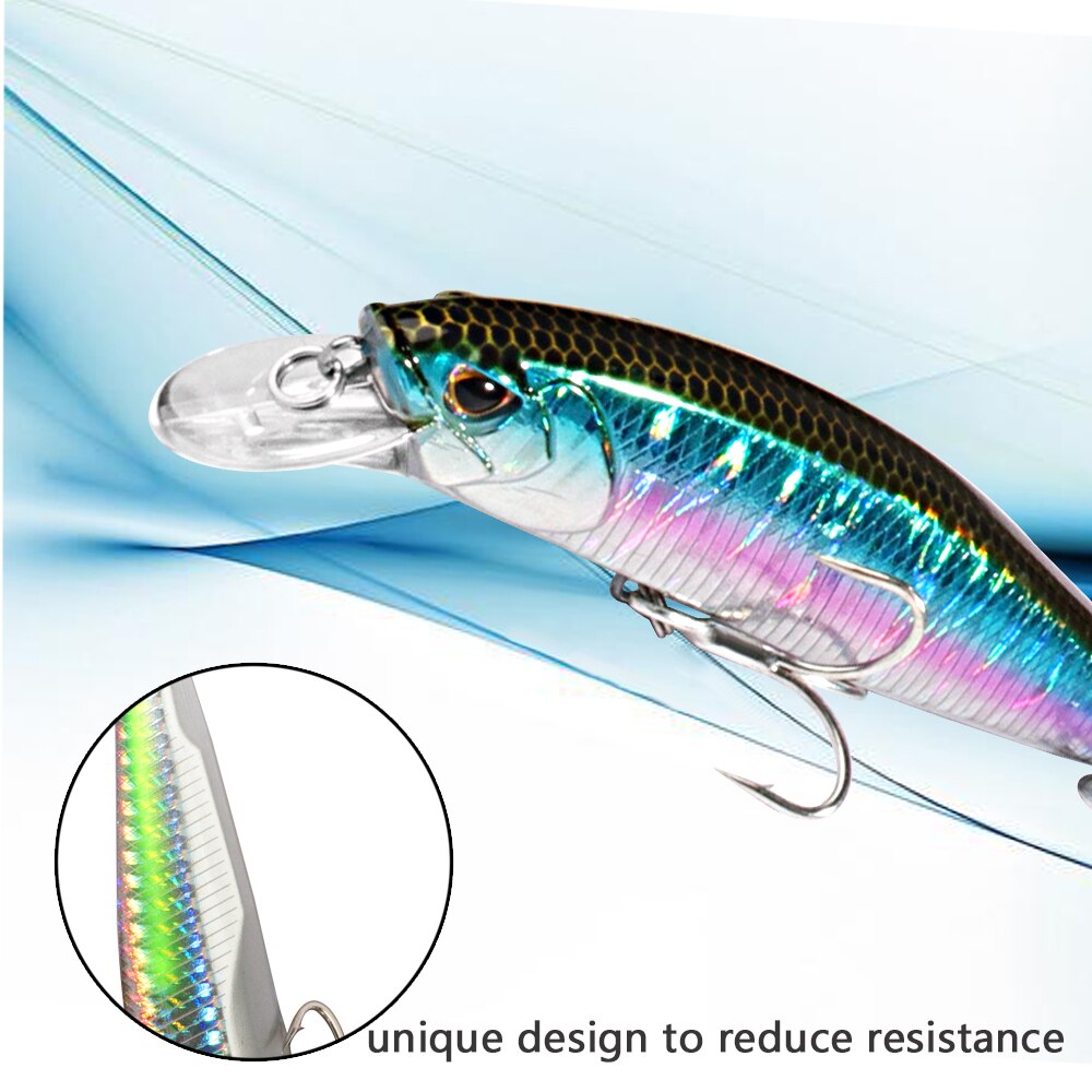 シンキングミノー 19 グラムフローティングジャークベイト  - Fishing Lure Jerkbait のレビューと価格