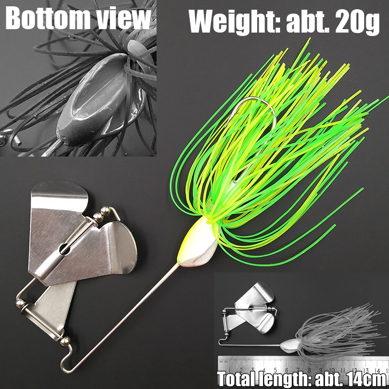 ウサンバン ランカースピナーベイト ハードフィッシングルアー - Fishing Lure Buzzbait のレビューと価格
