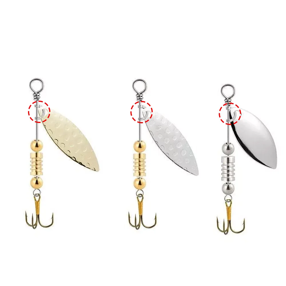 U字型固定ステンレス鋼クリップ、スピナーベイトクリップ、釣り - Fishing Lure Spinnerbait のレビューと価格