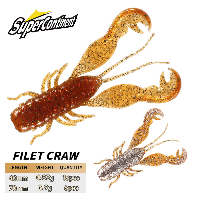 2023 スーパーコンチネンタルフィレクローベイトパーチルア - Fishing Lure Soft Plastic のレビューと価格